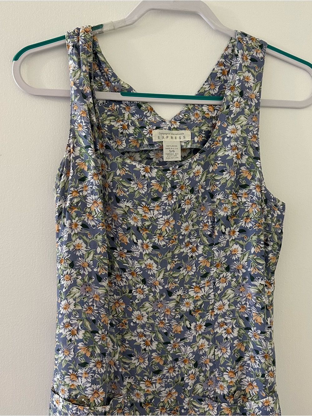 Vintage Express Floral Shift Dress